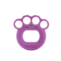 Renforceur de préhension en silicone AOLEI avec éléments métalliques, exerciceur portable pour avant-bras et doigts, pour l'entraînement musculaire et le soulagement du stress