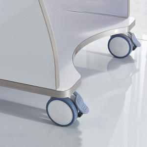 Chariot mobile dentaire à deux tiroirs avec alimentation en eau, étagère de rangement médical buccal, chariot à outils de salon pour salons de beauté - Product Image 2