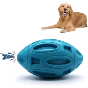 Juguetes Chirriantes para Perros Mordedores Agresivos, Pelota de Goma para Cachorros con Chirriador, Casi Indestructible, Juguete Duradero para Mascotas Kinghon KH-31190 - Product Image 2