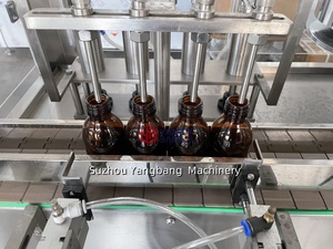 シロップガラス瓶液体充填およびキャッピングシール設備ライン自動250ml 100ml中国工場 - Product Image 4