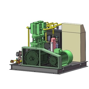 Compresor de Pistón Reciprocante para Biogás y <span class=keywords><strong>Gas</strong></span>, GLP y <span class=keywords><strong>Gas</strong></span> <span class=keywords><strong>Natural</strong></span>, Alimentación CA, 0.6nm3/min, Presión de Succión 10 Bar, Bomba de Pistón Pequeña - Product Image 3