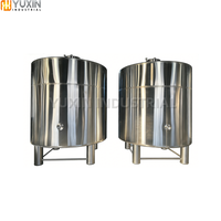 Cuve de stabilisation à froid Vinifier en acier inoxydable avec chemise de refroidissement et cuves de congélation de vin isolées avec agitateur