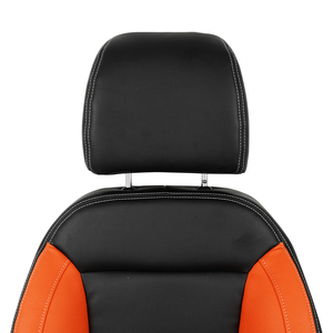 Asiento de conductor de piel sintética de PVC con certificado CE de alta calidad para camión Tractor, cinturón de reposabrazos seguro ajustable para agricultura - Product Image 6