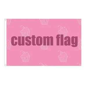 Custom Made High Quality Different Size 2x3ft 4x6ft 3x5ft American National Country Polyester Fabric Banner American Flags