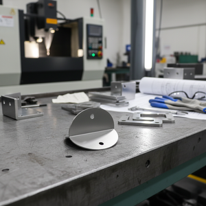 Mejores piezas CNC de electroerosión por hilo para mecanizado de componentes de chapa metálica de la más alta calidad, soporte circular de acero inoxidable para esquina - Product Image 3