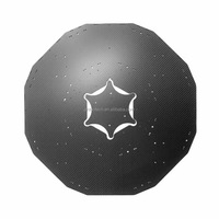 Plaque en fibre de carbone 3K usinée CNC sur mesure OEM, cadre en fibre de carbone pour pièces de drone RC DIY