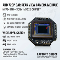 Module de caméra FPV AHD 1080P pour vision arrière, série NVP2431H IMX225, carte de vision nocturne Starlight pour moniteurs de véhicules commerciaux