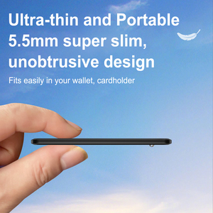 เครื่องตรวจจับกล้องแอบถ่ายแบบบางเฉียบ สีดำ ผลิตจากพลาสติก ABS รุ่น <span class=keywords><strong>007</strong></span> พร้อมระยะตรวจจับ 30-200 ซม. สำหรับค้นหากล้องในโรงแรม - Product Image 6