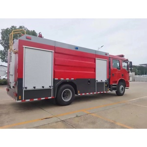 Camion de pompiers Shacman, petit modèle, 4x2, 6 roues, réservoir d'eau de 8000 L, nouveau camion de sauvetage et de lutte contre les incendies diesel - Product Image 6