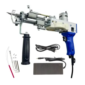 Cut & loop Pile 2 in 1 Type Hand Tufting Carpet Weaving Machine electric hand tufting gun cut pile carpet tufting gun