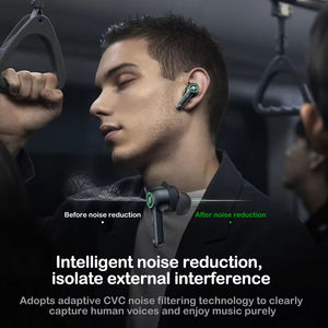 Audífonos Inalámbricos ONIKUMA T36 HiFi Estéreo, Bluetooth 5.3, Cancelación de Ruido, RGB, Auriculares TWS para Juegos y Música - Product Image 5