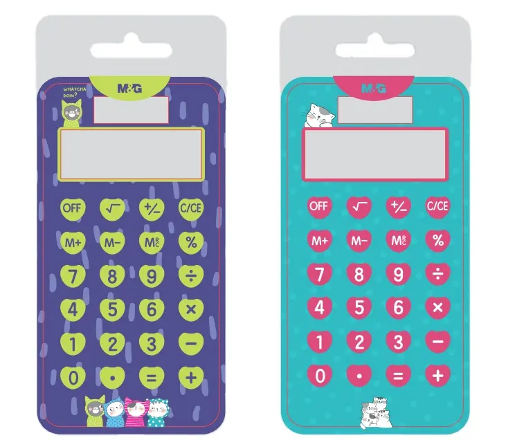 M&G Promotional Mini Cute Portable Calculator For School Student Stationery