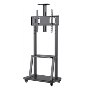 SUPPORT DE SUPPORT DE TÉLÉVISION MULTIFONCTIONNEL ROBUSTE 80KGS MOUNT DE SUPPORT DE TÉLÉVISION POUR SUPPORT DE TÉLÉVISION INCLINABLE AVEC PLATEAU - Product Image 1