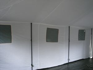 <span class=keywords><strong>Abri</strong></span> de groupe haute capacité Kango <span class=keywords><strong>Abri</strong></span> de secours résistant aux intempéries avec poches de rangement pour les opérations sur le terrain - Product Image 4