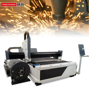 Máquina de Corte Láser Automática de 3 Ejes con Refrigeración por Agua y Rieles Guía para Láminas de Acero Inoxidable, Máquina de Corte de Metal - Product Image 4