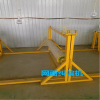 Machine de revêtement enduite de PVC de grillage à haut rendement/équipement de trempage de PVC pour le grillage soudé par petit pain