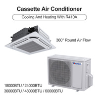 18000 24000 36000 48000 Btu Conduit de plafond pour climatiseur le plus tôt Type fendu Refroidissement uniquement ou Chauffage et refroidissement