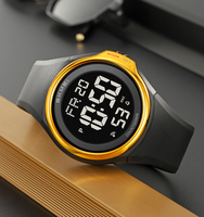Montres Skmei de marque de luxe, modèle 2560, multifonctionnelles, avec fonction d'alarme sportive, boîtier en plastique ABS, pour hommes, vente en gros