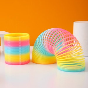 New Sale Original Giant Plastic Spring Toy for Kids Walking Rainbow Party Toy Classic Toys - Product Image 3