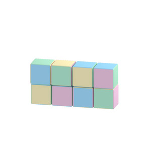 Juguetes blandos para mejorar el equilibrio Desafíos acolchados Bloques de espuma para interiores Juego de toboganes de área de juego de puente suave - Product Image 2