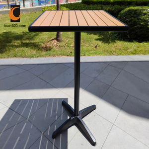 جيدة بيع مربع طاولة مرتفعة طاولة بار الخشب والأثاث مقهى عالية طاولات المشروبات - Product Image 2