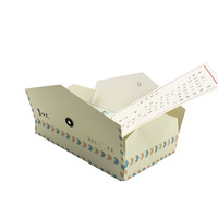 Boîtes d'emballage cadeau personnalisées écologiques, enveloppe postale en papier recyclable pour sachet de thé, stratification mate, gaufrage, revêtement UV