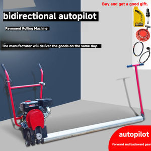 Composant de noyau de moteur de machine de nivellement vibrante de béton d'essence de rouleau de tuyau unique pour le pavage perméable de route de ciment - Product Image 2