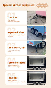 <span class=keywords><strong>Prix</strong></span> d'usine Remorque alimentaire mobile, Chariot alimentaire, Camionnette alimentaire, Vente chaude pour les marchés des États-Unis, de l'UE et du Royaume-Uni, pour la vente de nourriture de rue - Product Image 4
