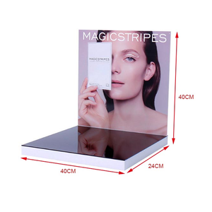Exhibidor de Acrílico con Luz LED para Productos de Cuidado de la Piel, Perfumes, Cosméticos y Maquillaje, Personalizable y de Lujo para Mostrador - Product Image 3