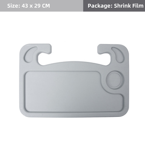 Tùy Chỉnh Phổ Nhựa Nhiệm Vụ Nặng Nề Xe Tay Lái Bảng Bàn Khay Cho Thực Phẩm Ăn Uống Máy Tính Xách Tay Máy Tính Xách Tay - Product Image 4