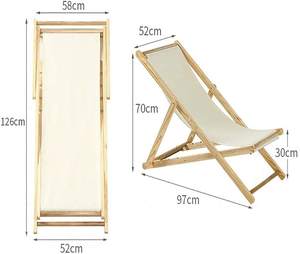 Tumbonas Plegables Reclinables para Exteriores, Silla de Playa, Silla de Terraza, <span class=keywords><strong>Lona</strong></span> Oxford, Ideal para Balcón, Hogar <span class=keywords><strong>y</strong></span> Ocio - Product Image 6