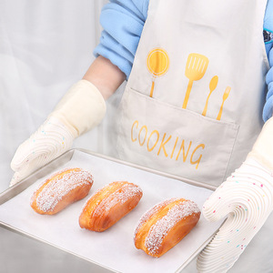 Maniques en silicone résistantes à la chaleur avec des coussinets chauds pour la cuisine, la pâtisserie et la cuisson - Product Image 3