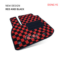 Tapis de sol à carreaux personnalisés pour voiture Renault Kwid