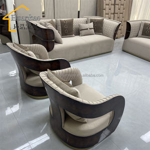 Poltrona Relax di Design Europeo di Alta Gamma, Sedia <span class=keywords><strong>in</strong></span> Vera Pelle Rossa per Soggiorno, Poltrona Lounge con Finiture <span class=keywords><strong>in</strong></span> Legno OEM - Product Image 6