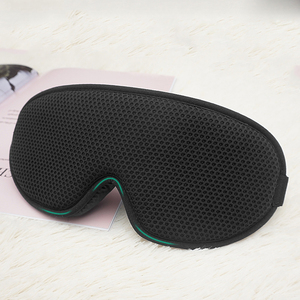 Masker Tidur 3D <span class=keywords><strong>Memory</strong></span> <span class=keywords><strong>Foam</strong></span> Rajutan Elastis yang Dapat Disesuaikan, Anti Cahaya untuk Pria Wanita yang Tidur Menyamping dengan Warna Kustom 100% Katun - Product Image 1