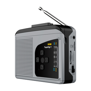 Convertisseur <span class=keywords><strong>de</strong></span> <span class=keywords><strong>cassette</strong></span> en MP3 Ezcap234, radio AM/FM portable, lecteur <span class=keywords><strong>de</strong></span> <span class=keywords><strong>cassette</strong></span>, conversion <span class=keywords><strong>de</strong></span> <span class=keywords><strong>cassette</strong></span> en numérique sur carte Micro SD, pas besoin d'ordinateur - Product Image 1