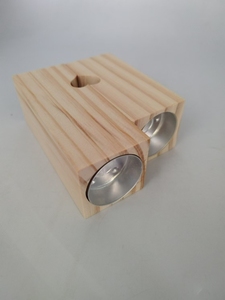 Artigianato in legno portacandele a forma di <span class=keywords><strong>cuore</strong></span> in legno naturale per la decorazione della casa - Product Image 6