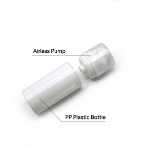 Flacone Airless con Pompa PP da 50ml 100ml con Finestra per Confezioni Cosmetiche e Skincare - Product Image 2