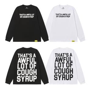 Sweat-shirt décontracté ALOCS COUGH, style classique, broderie minimaliste du logo, style streetwear, tendance urbaine, <span class=keywords><strong>tenue</strong></span> quotidienne - Product Image 1