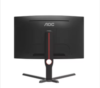 Monitor LCD Curvo para PC AOC de 27 Pulgadas, 2K, 250 Hz, Tiempo de Respuesta de 0.5 ms, Panel H-IPS, Relación de Aspecto 16:9, Brillo de 400 cd/m², 125% SRGB, DP, para Juegos de Escritorio