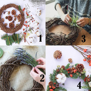 Aiguilles florales en forme de M, épingles en acier inoxydable en forme de U pour la fixation du mousse, la fabrication de couronnes, l'arrangement floral, crochets de support - Product Image 5