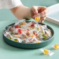 Bonbons en gros très demandés, saveur fruitée, bonbons en cristal 3D, snacks halal, bonbons gélifiés en vrac
