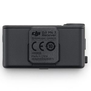 DJI <b>Mic</b> 3 1 TX + 1 RX Wireless Microphone with 32-Bit Float Internal Recording for Camera Smartphone Vlog - Product Image 4