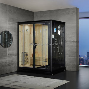 Deux personnes infrarouge lointain <span class=keywords><strong>sauna</strong></span> sec <span class=keywords><strong>hammam</strong></span> vapeur humide bain de vapeur turc salle de douche de <span class=keywords><strong>massage</strong></span> - Product Image 6