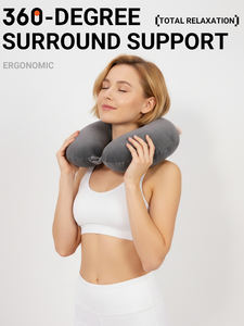 Bantal sandaran leher busa memori portabel, bantal tengkuk ergonomis, bantal perjalanan untuk perjalanan luar ruangan, bantal leher 2025 - Product Image 3