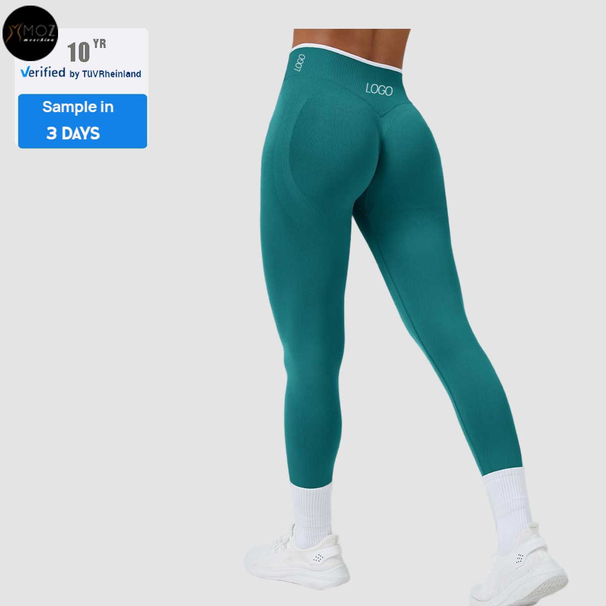 High-Waisted Solid Tummy Control Yoga Leggings Seamless Full Length Gym Pants Women Plus Size High Quality Workout Running