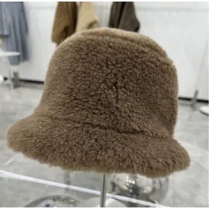 Mũ len <span class=keywords><strong>Alpaca</strong></span> Teddy cao cấp dành cho nữ, giữ ấm mùa đông, 100% len <span class=keywords><strong>Alpaca</strong></span>, mũ cá sấu nữ, mẫu mới 2024, mũ Teddy lông thú thật dành cho nữ - Product Image 3