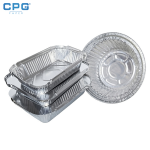 Barquette en aluminium recyclable pour cuisson, rôtissage, table vapeur, réchaud, conteneur en aluminium pour traiteur - Product Image 1