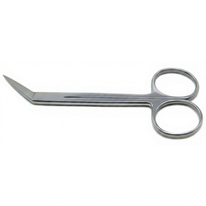 Ciseaux chirurgicaux de 7 pouces, courbés, à pointe acérée, en acier inoxydable, manuels, certifiés CE, instrument de chirurgie générale - Product Image 4