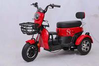 Schneller 3-Rad-Motorroller Dreirad-Motorroller 48V 3-Rad-Elektro-Erwachsenen-Trike-Fahrrad mit offenem Beifahrersitz